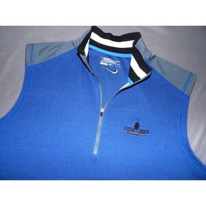 Nike Golf Dri-Fit Tour Performance 1/4 Zip Golf Athletic Vest Jacket Men's XL
